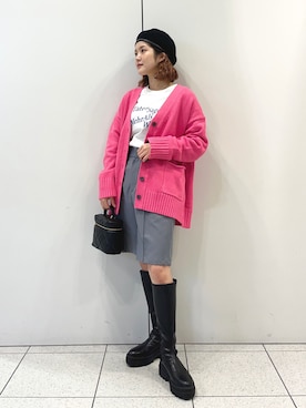 aoさん（レディース・158cm）の冬コーディネート