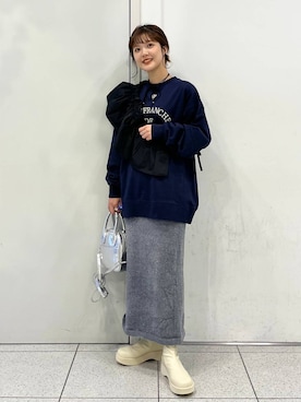 aoさん（レディース・158cm）の秋コーディネート