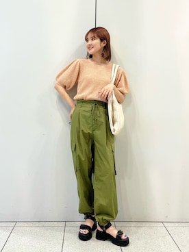 aoさん（レディース・158cm）の夏コーディネート