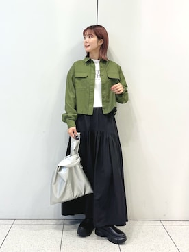 aoさん（レディース・158cm）の秋コーディネート