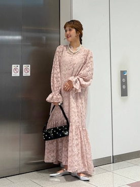 「アイテム（ワンピース/ドレス）」を使った、aoさん（レディース・158cm）の夏コーディネート