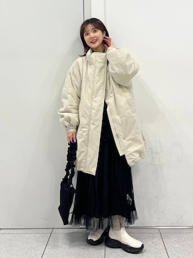 aoさん（レディース・158cm）の冬コーディネート