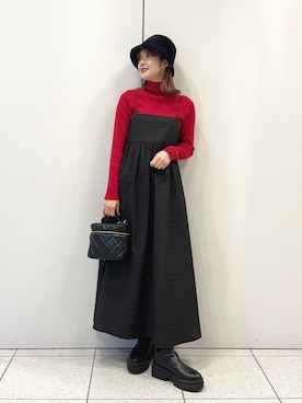 aoさん（レディース・158cm）の冬コーディネート