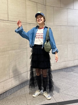 aoさん（レディース・158cm）の春コーディネート