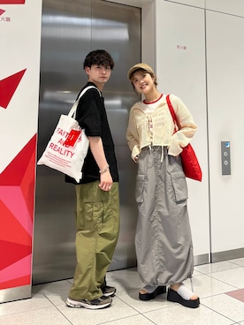 aoさん（レディース・158cm）の春コーディネート