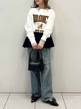 aoさん（レディース・158cm）の春コーディネート