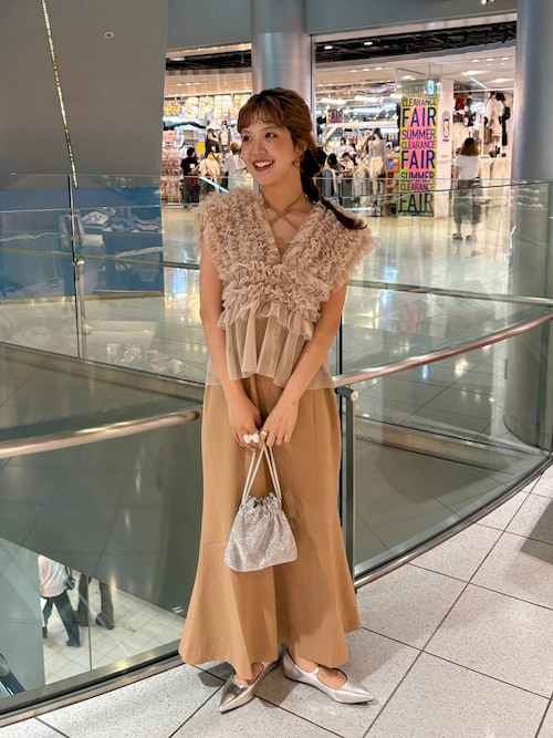 LOWRYS FARM｜【dayme】【WEB先行予約】チュールフリルベストセット