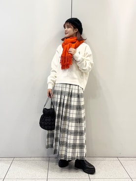 aoさんの「ストール　294823」を使ったコーディネート