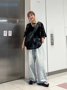 「キャミソール」｜aoさん（レディース・158cm）の夏コーディネート