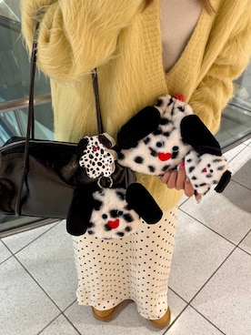 「アイテム（バレッタ/ヘアクリップ）」を使った、aoさん（レディース・158cm・20代）の秋コーディネート