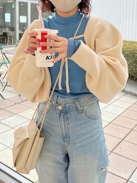 aoさん（レディース・158cm）の春コーディネート