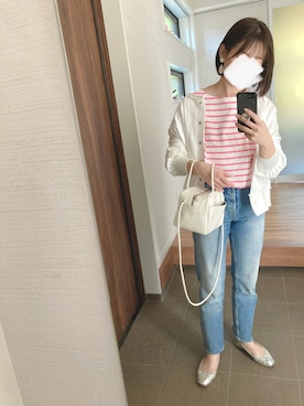 「ごきげんウィーク」｜「アイテム（バレエシューズ）」を使った、mikkoさん（レディース・153cm）の春コーディネート