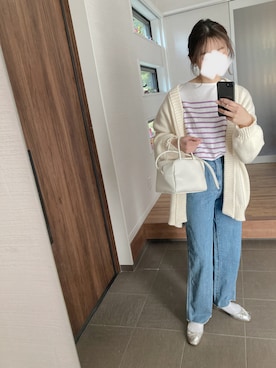 「GUコーデ」｜「アイテム（バレエシューズ）」を使った、mikkoさん（レディース・152cm）の春コーディネート