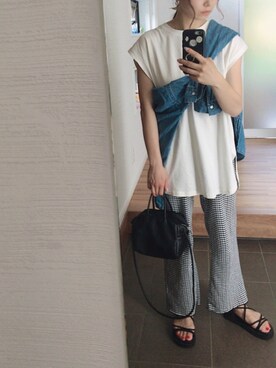 mikkoさん（レディース・152cm）の夏コーディネート