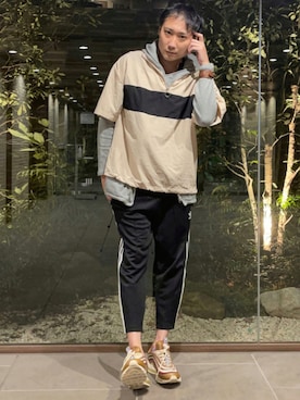 まっちゃんさん（メンズ・183cm）の秋コーディネート