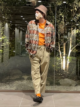 「URBAN RESEARCH（アーバンリサーチ）のアイテム（アクセサリー）」を使った、まっちゃんさん（メンズ・183cm）の春コーディネート