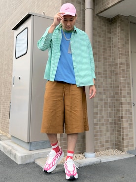 まっちゃんさん(メンズ・183cm)の春コーディネート