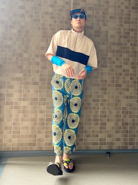 まっちゃんさん(メンズ・183cm)の夏コーディネート