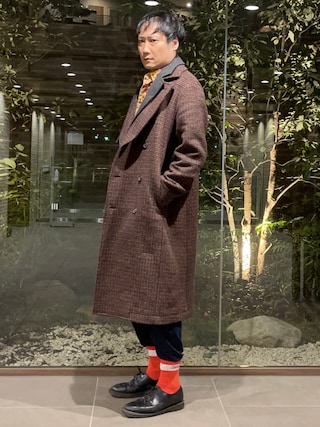 UNITED TOKYO ダブルフェイスオーバーサイズダブルコート UNITED TOKYO（ユナイテッドトウキョウ）の「ダブルフェイス