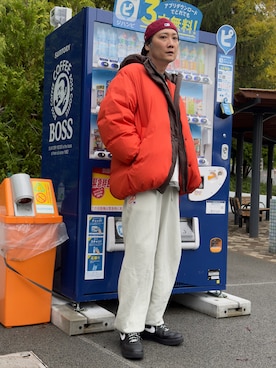 まっちゃんさん（メンズ・183cm・40代）の秋コーディネート