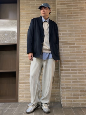 まっちゃんさん(メンズ・183cm)の春コーディネート