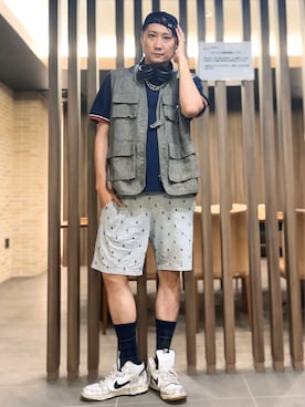 まっちゃんさん（メンズ・183cm・40代）の秋コーディネート