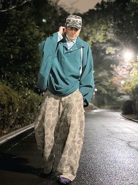 まっちゃんさん(メンズ・183cm)の春コーディネート