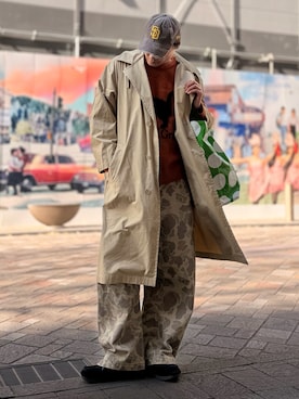 まっちゃんさん（メンズ・183cm）の冬コーディネート