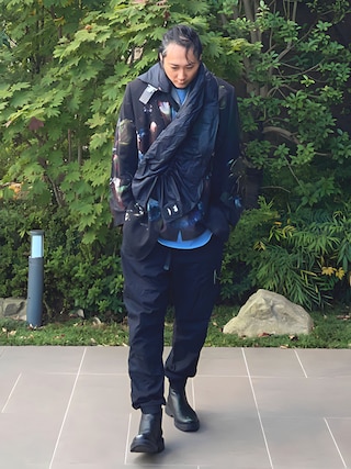 Y-3（ワイスリー）の「Y-3 CH3 NYL HOODED SCARF（マフラー