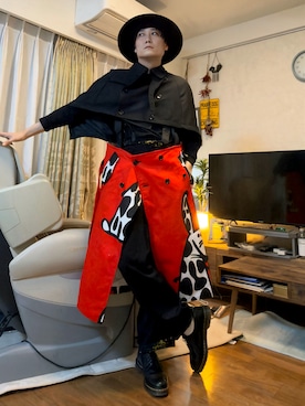 まっちゃんさん（メンズ・183cm）の春コーディネート