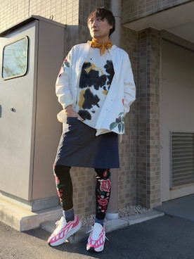まっちゃんさん(メンズ・183cm)の春コーディネート