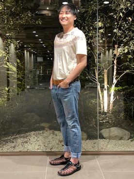 まっちゃんさん（メンズ・183cm）の秋コーディネート