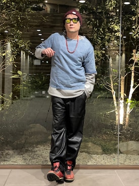「URBAN RESEARCH（アーバンリサーチ）のアイテム（アクセサリー）」を使った、まっちゃんさん（メンズ・183cm）の春コーディネート