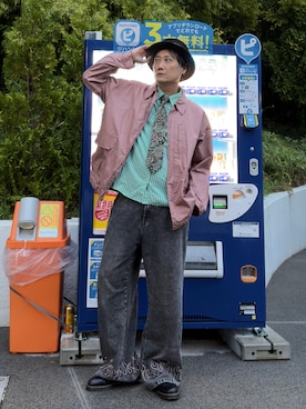まっちゃんさん（メンズ・183cm・40代）の秋コーディネート