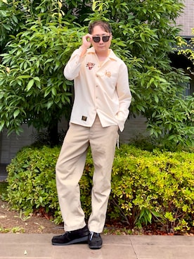 「アイテム（タンクトップ）」を使った、まっちゃんさん（メンズ・183cm・40代）の夏コーディネート