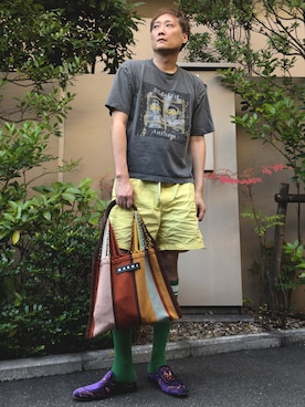 まっちゃんさん(メンズ・183cm)の夏コーディネート