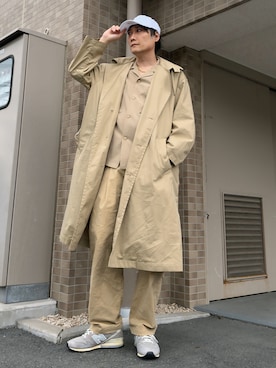 まっちゃんさん（メンズ・183cm）の春コーディネート