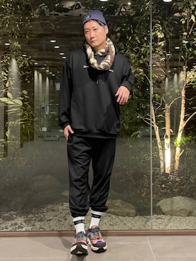 まっちゃんさん（メンズ・183cm）の秋コーディネート