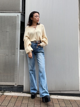 yunaさん（レディース・150cm）の秋コーディネート