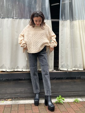 yunaさん（レディース・150cm）の秋コーディネート