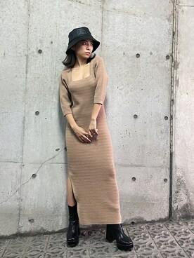 yunaさん（レディース・150cm）の秋コーディネート