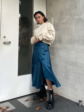 yunaさん（レディース・150cm）の秋コーディネート