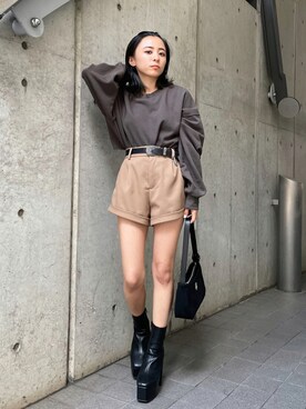 yunaさん（レディース・150cm）の秋コーディネート