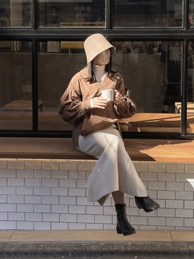 sayaさん（レディース・156cm）の冬コーディネート