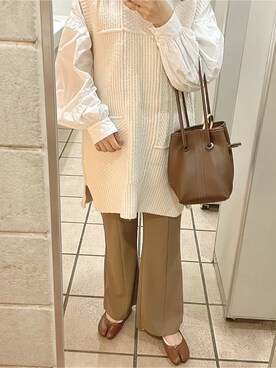 sayaさん（レディース・156cm）の冬コーディネート