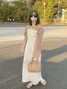 sayaさんの「【ブラック系その他/ZOZO限定カラー】フラット足袋パンプス」を使ったコーディネート