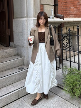 sayaさん（骨格ストレート・レディース・156cm）の秋コーディネート