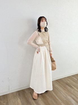「WEARyouthコーデ」｜「アイテム（パンプス）」を使った、sayaさん（レディース・156cm）の夏コーディネート