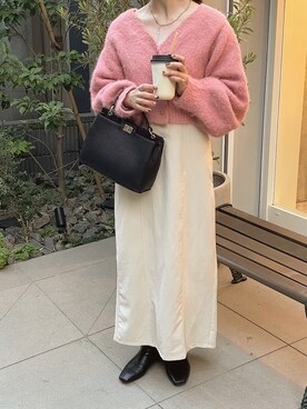 「archives（アルシーヴ）のアイテム」を使った、sayaさん（骨格ストレート・レディース・156cm）の秋コーディネート