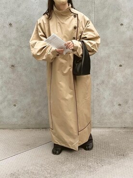 「TUS.（タス）のアイテム」を使った、sayaさん（レディース・156cm）の秋コーディネート